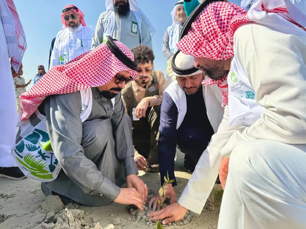 على رمال الرامس تكتب المسؤولية… أكثر من 600 متطوع يحوّلون مانجروف القطيف إلى مشهد وطني تتجسّد فيه المسؤولية