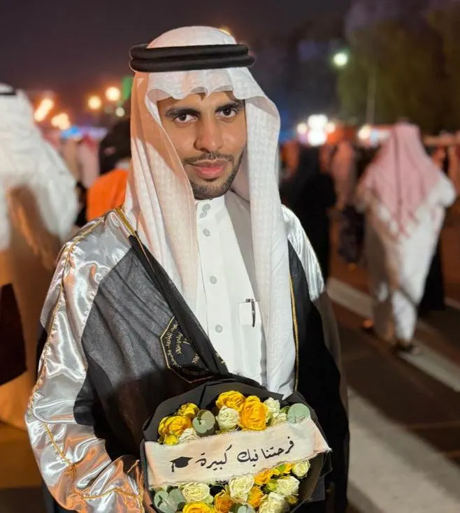 من الجارودية.. «جامعة الملك فهد للبترول والمعادن» تمنح جعفر أبو قرين الماجستير في علم البيانات
