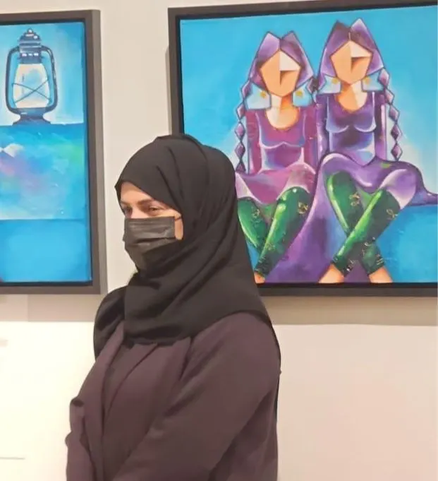 من سيهات.. أفراح الحساوي تحيك بملامح الطفولة ذاكرة من نور في روازن 5