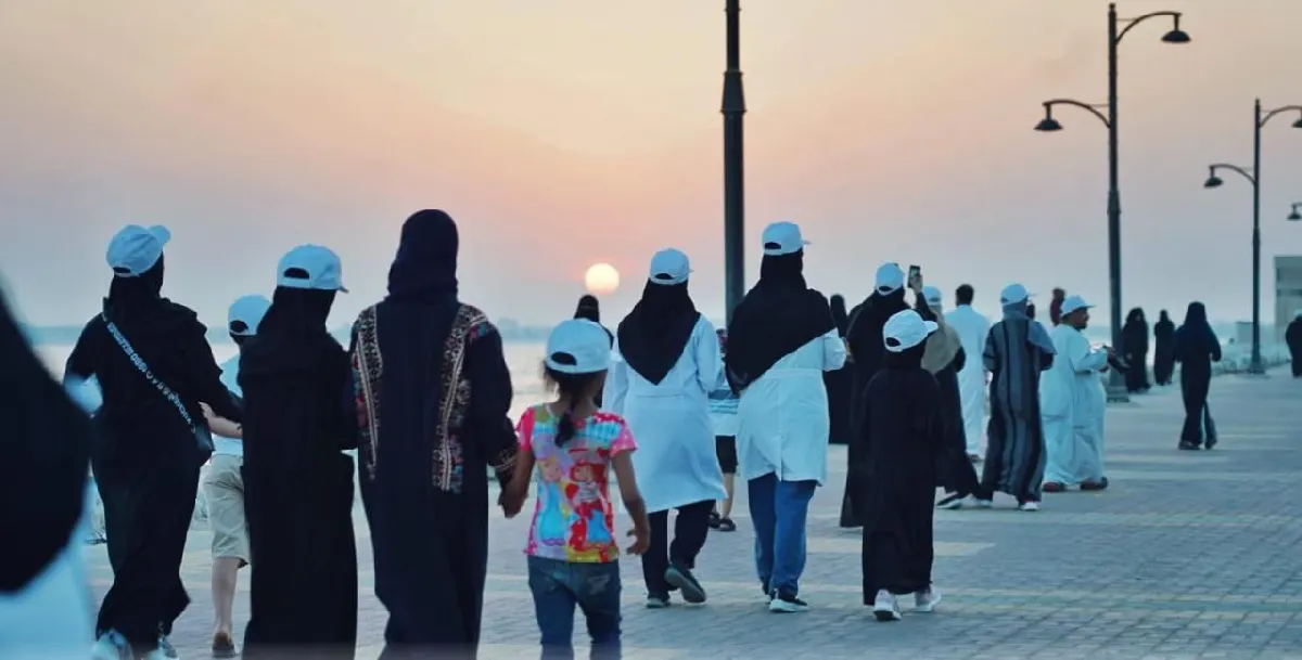 القطيف تمشي 8 آلاف خطوة.. من أجل صيام صحي