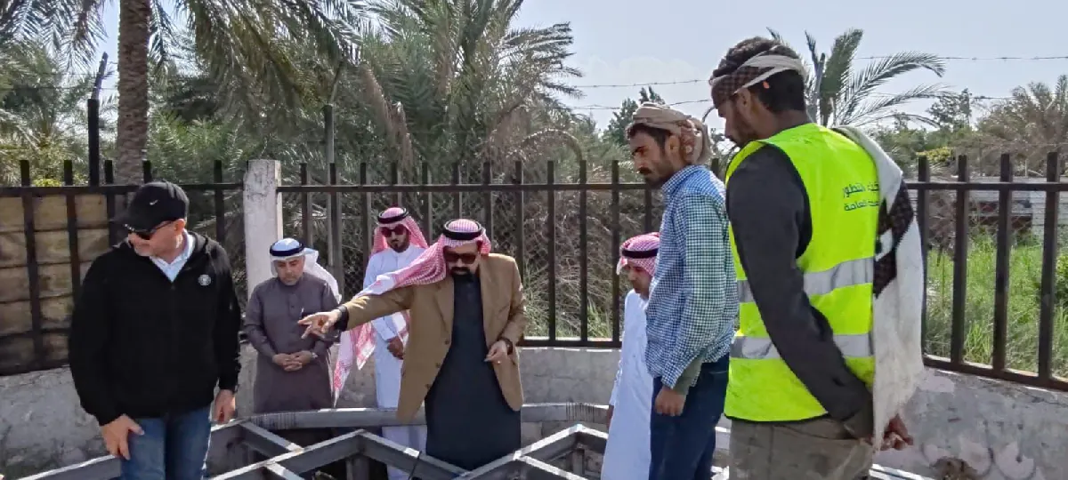 حماية العيون المائية محور جولة ميدانية لمدير مكتب «البيئة والمياه والزراعة» بالقطيف