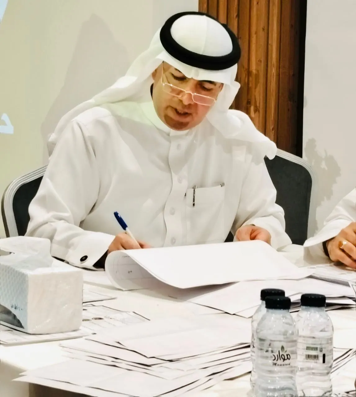 من القطيف.. رئيس إتقان «عبدالمحسن الخضر» على منصة تكريم جمعية الصفا