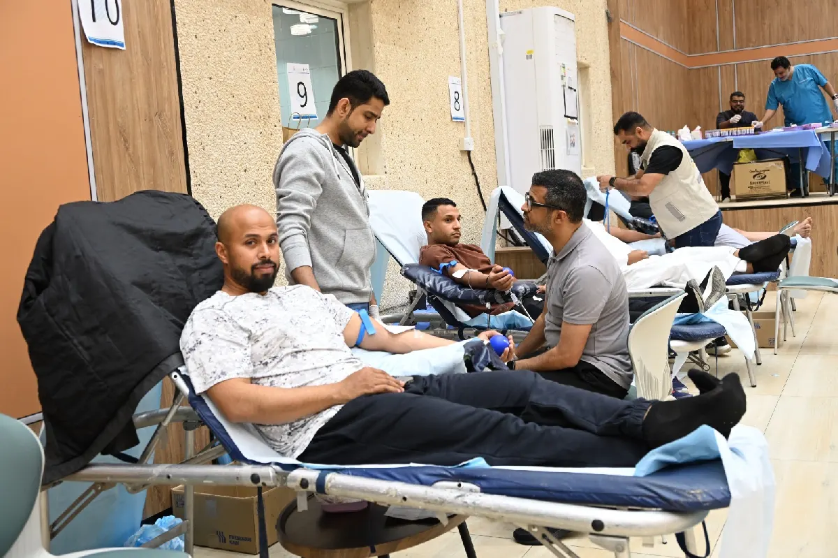 دماء العطاء تتدفق في التوبي… 513 متبرعًا يختتمون حملة «بدمك تعمر الحياة»