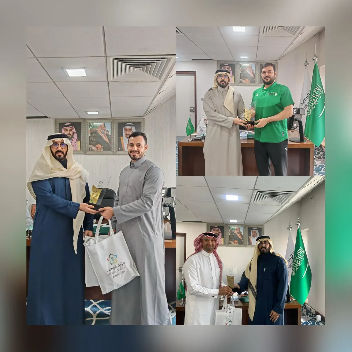 بعد أن أسهموا في نجاح مبادراته.. مكتب وزارة الرياضة بالقطيف يتوّج جهود متطوعيه بـ التكريم