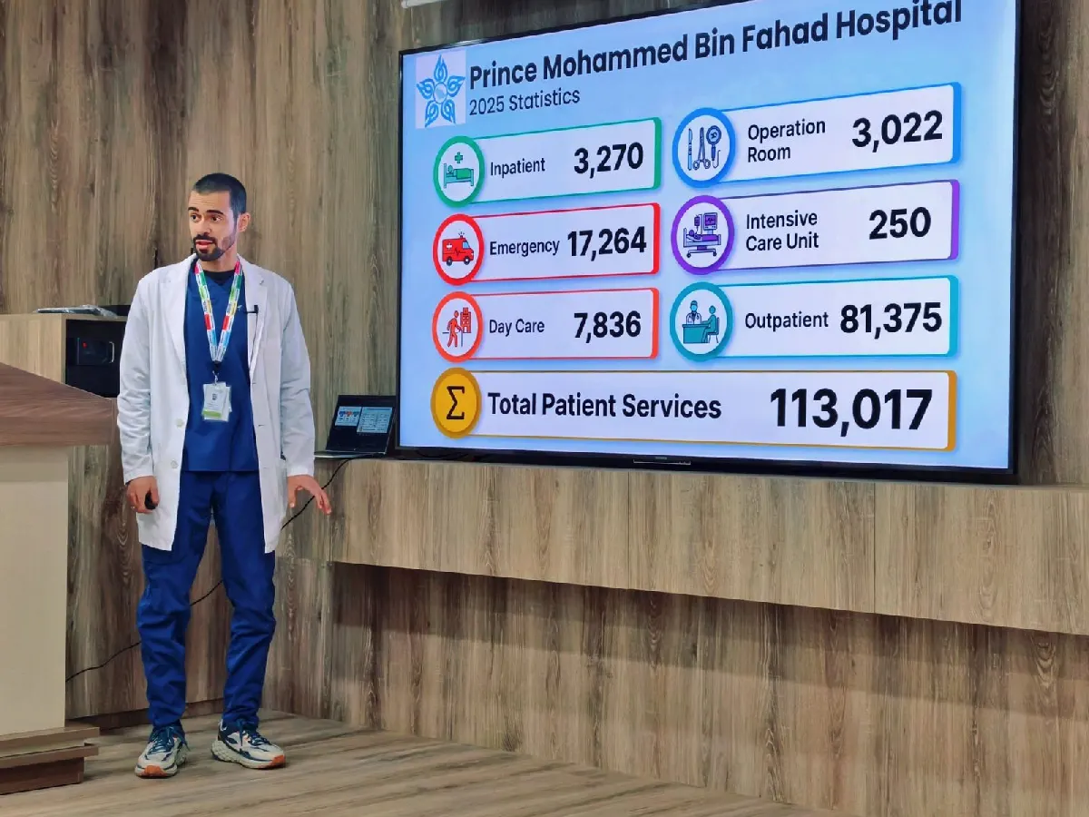 في القطيف.. أكثر من 17 ألف حالة طوارئ و3 آلاف عملية.. أرقام ثقيلة من مستشفى الأمير محمد بن فهد