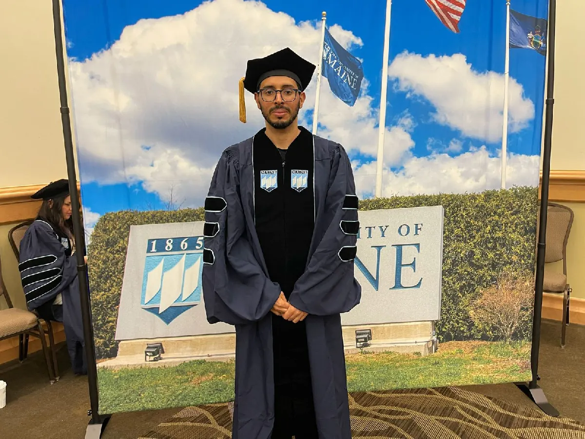 من الجش.. جامعة مين تمنح «أحمد المغاسلة» درجة الدكتوراه في الهندسة الأحيائية الطبية
