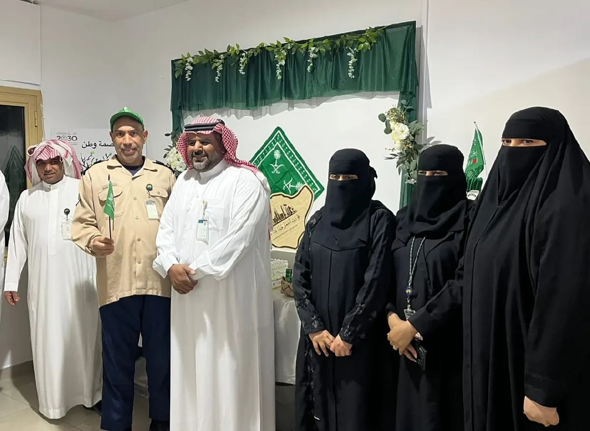 في القطيف.. وحدة الخدمات الاجتماعية تعزف لحن الوطن