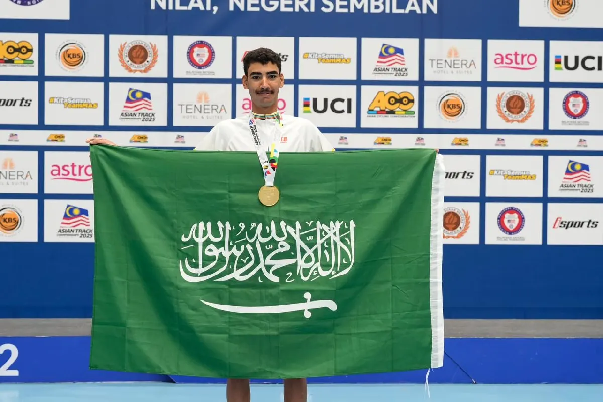 من العوامية.. «أمين آل حيان» يحصد ذهبية سباق الإقصاء في بطولة آسيا للمضمار