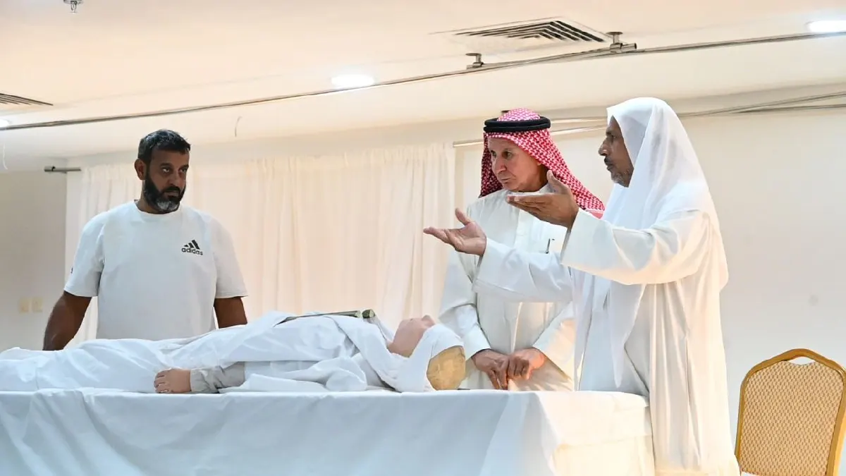 تاروت تحاكي رحلة الإنسان إلى مثواه الأخير.. تدريبٌ يقترب من حقيقة الوداع