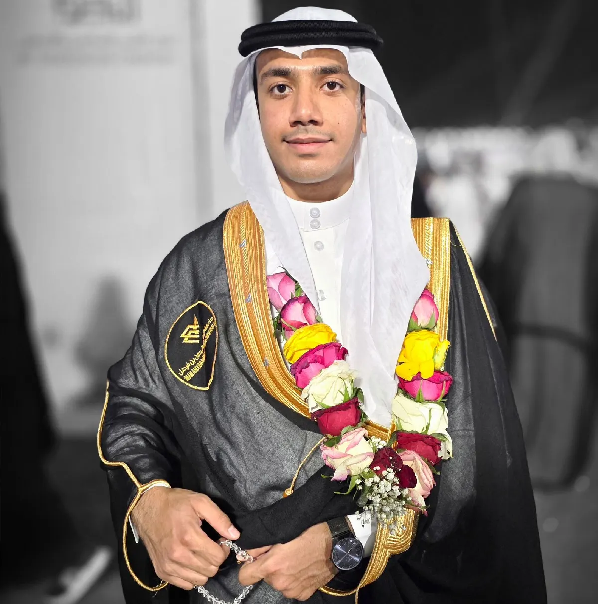 من التوبي.. جامعة الإمام عبدالرحمن بن فيصل بالدمام تمنح «ميثم العسيف» بكالوريوس هندسة المباني