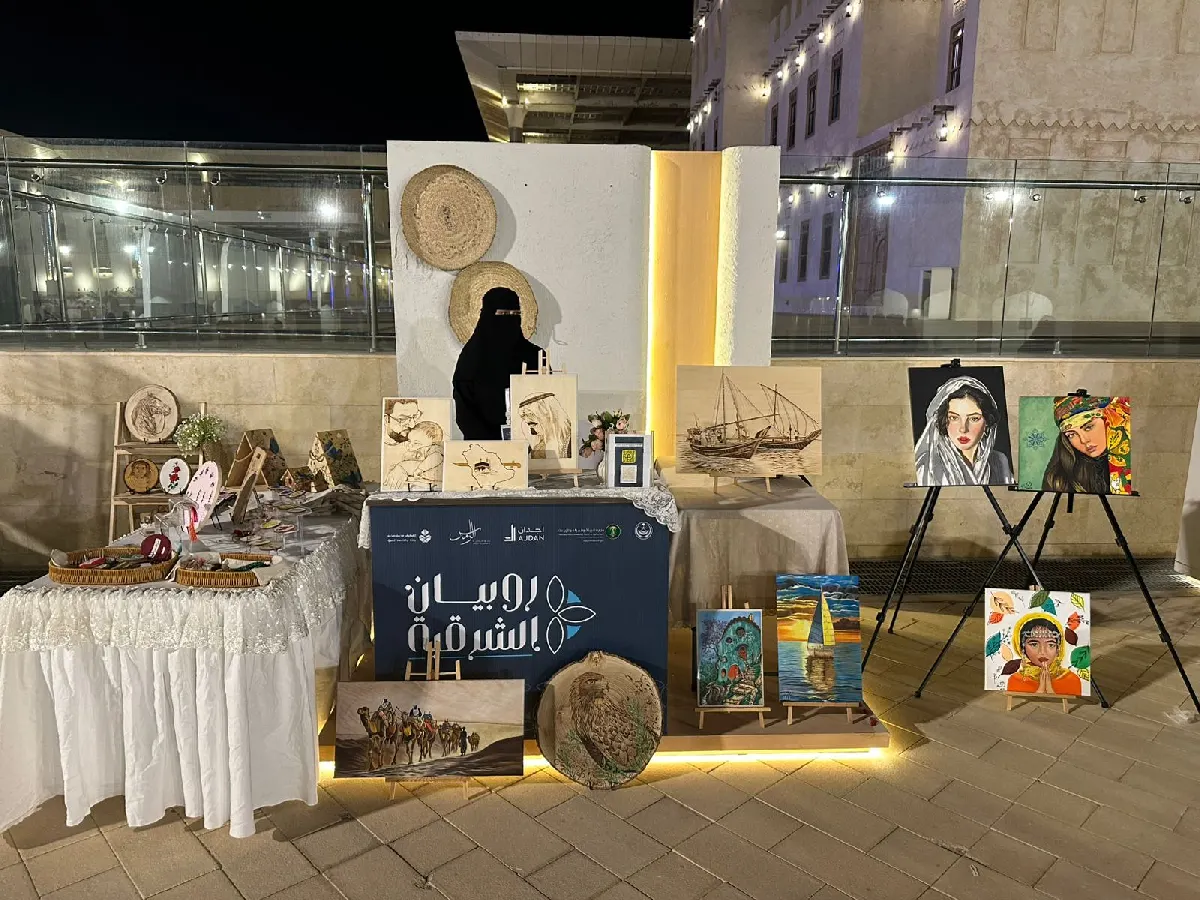 فنانة من سيهات تُجسّد جمال التراث والهوية في «روبيان الشرقية 2025»… اشتياق آل زواد تحضر بـ 15 عامًا من الشغف