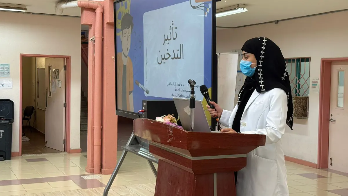 طالبات القطيف في مواجهة التدخين.. حملة توعوية تزرع الوعي وتنزع الخطر
