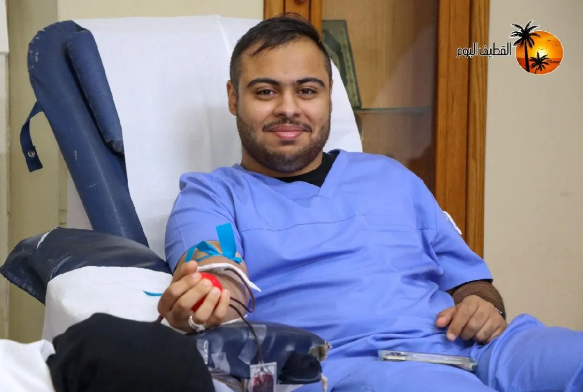 «ومن أحياها 25».. الخليج وسيهات الاجتماعية يفتحان أبواب العطاء بثلاثة أيام للتبرع بالدم