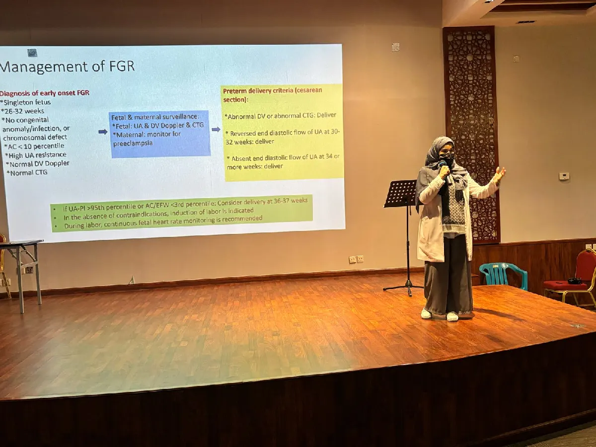 «مركزي» القطيف يعرف بأهمية التصوير بالموجات الصوتية للحوامل
