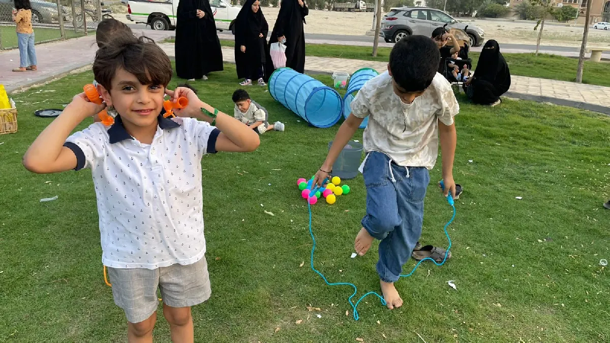 في عالم المرح.. الابتسام يحوّل راية الجش إلى ساحة بهجة وطفولة