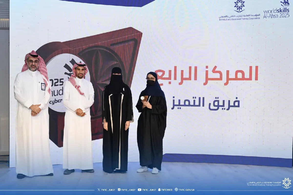 من أم الحمام إلى منصة التميّز الوطني.. حوراء الخباز تتألّق في مسار الأمن السيبراني وتحصد ميدالية التميّز الأولى
