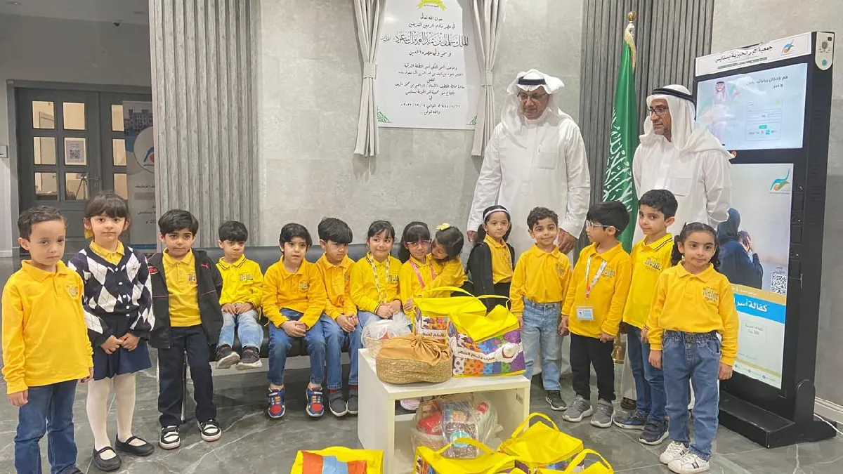 في سنابس.. براعم يرفدون «إفطار صائم» بسلال غذائية… مبادرة تربوية تعزز ثقافة العطاء لدى الأطفال