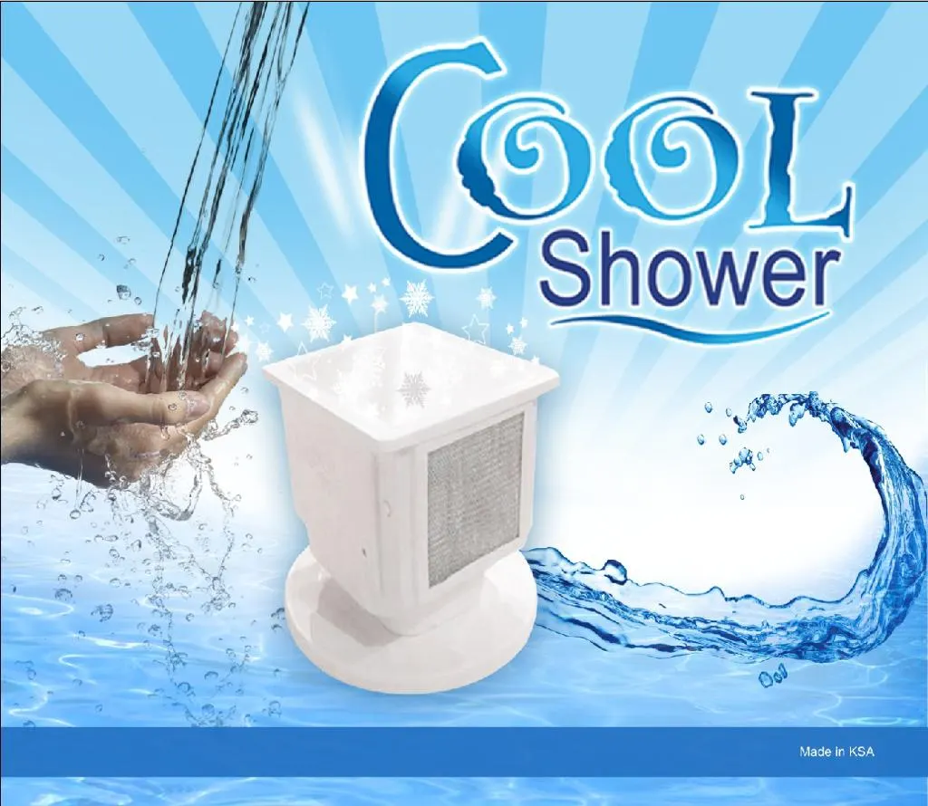 برد صيفك استحمام بدون حرارة مع Cool shower