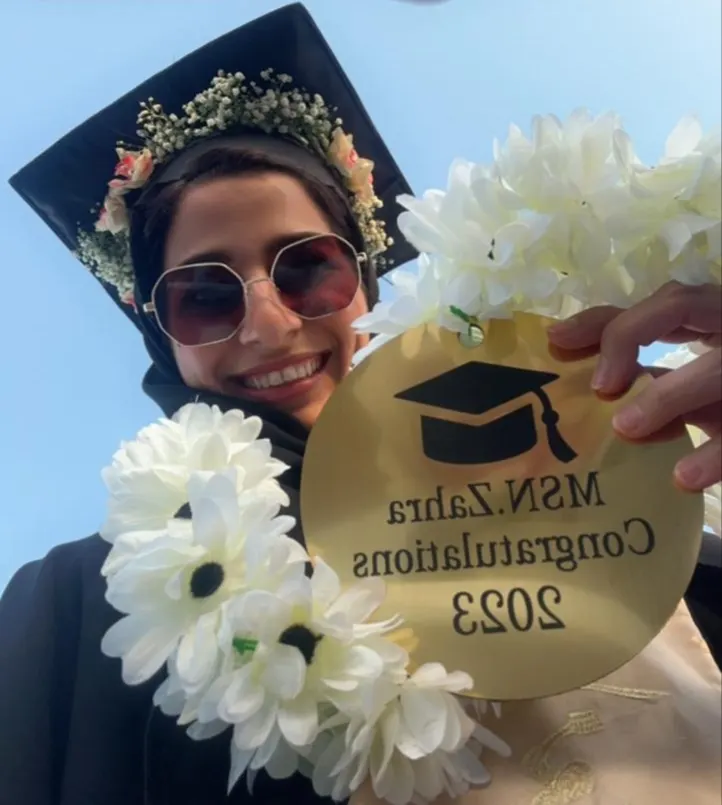 من سنابس.. بتقدير ممتاز مع مرتبة الشرف الأولى.. جامعة حائل تمنح «زهراء الحماقي» ماجستير حالات حرجة