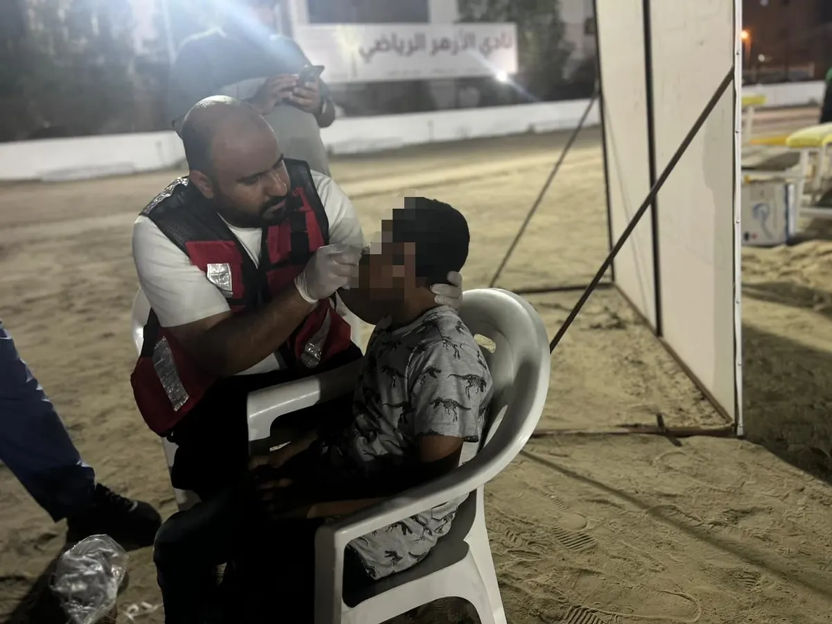 «مسعفون» يشارك بطولة الأزهر لكرة اليد الشاطئية بنقطة إسعافية