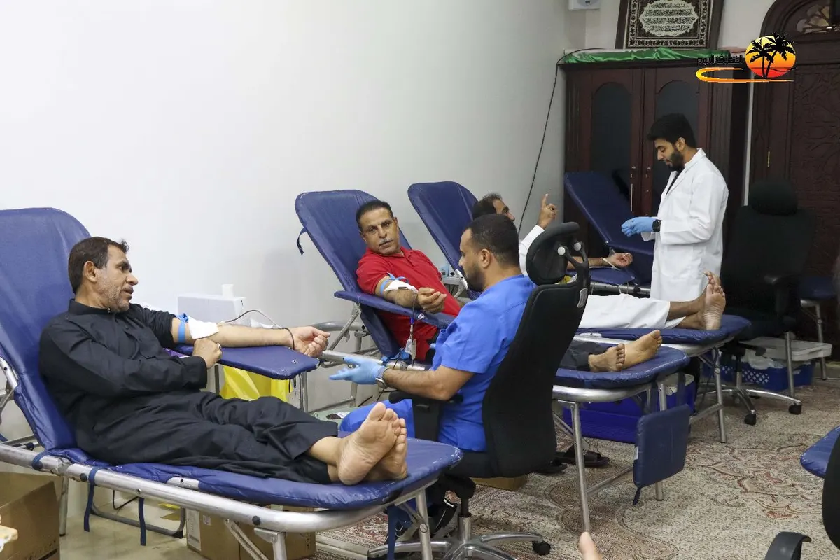في ثاني لياليها بصفوى.. 67 متبرعًا بحملة التبرع بالدم