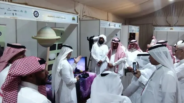 جمعية الفلك بالقطيف تشارك في مهرجان افتتاح مرصد مشار الفلكي التاريخي بحائل وتثري الجمهور