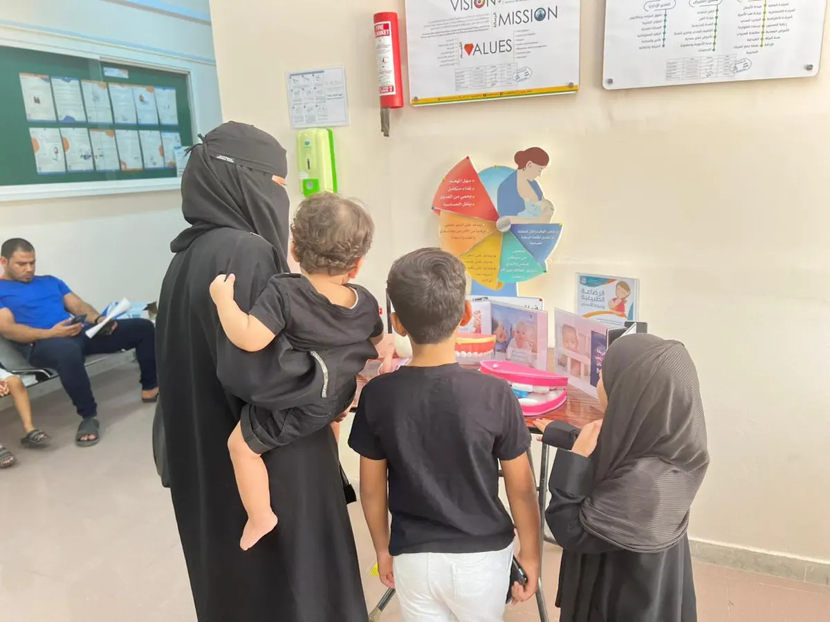 رسالة توعوية تجمع عشر مراكز صحية في القطيف
