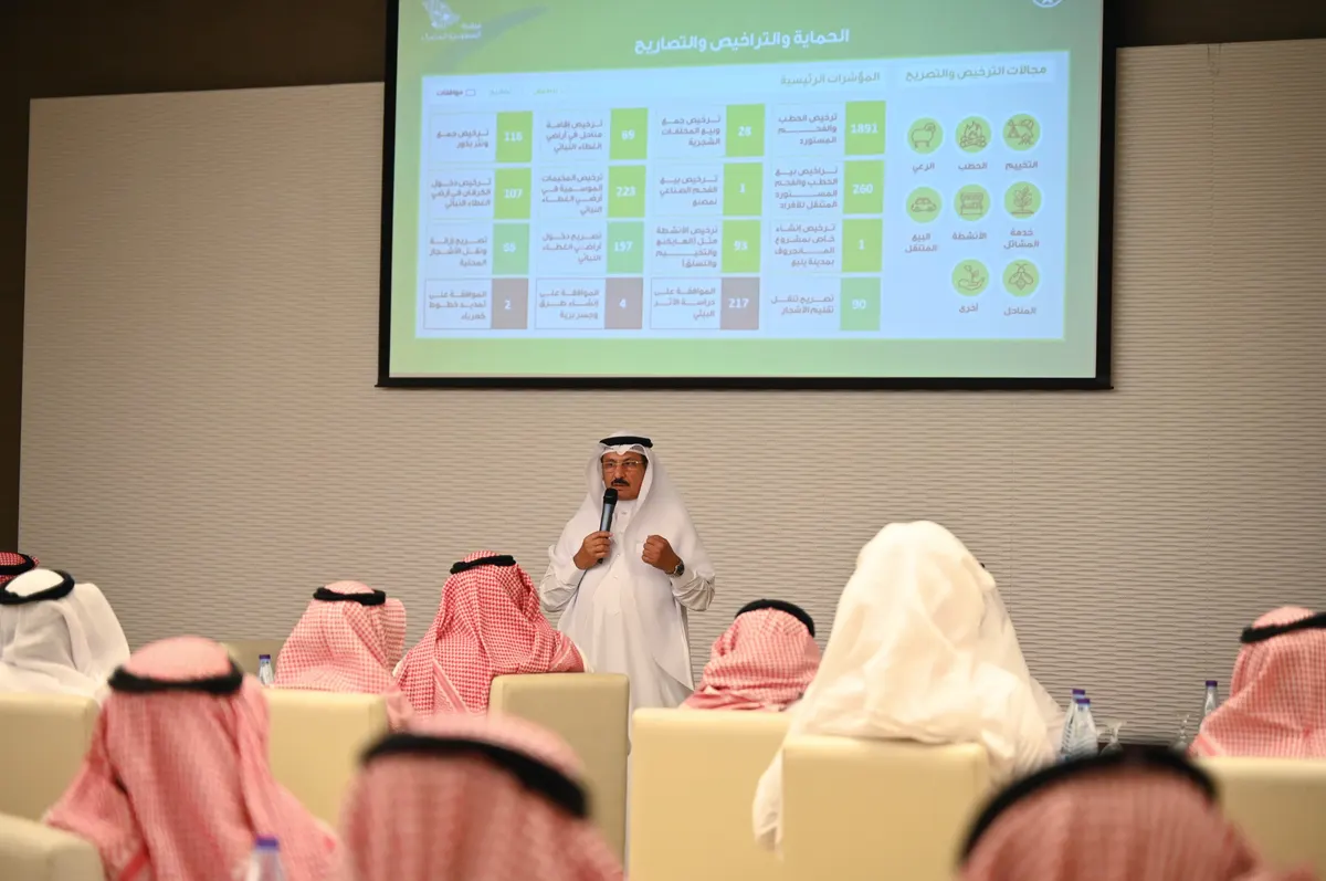في جازان.. مركز «الغطاء النباتي» يناقش أبرز مهددات استدامة الأراك