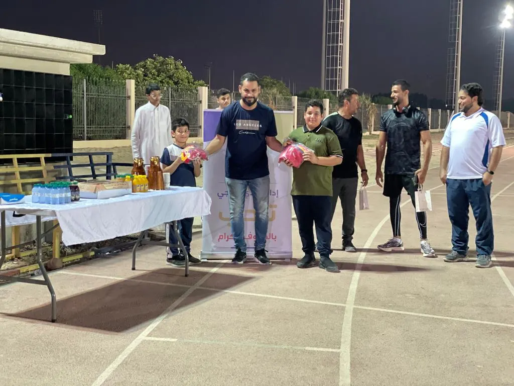 ترجي القطيف يختتم مبادرة «يلا نمشي» ويتوج فائزين بـ الذهب