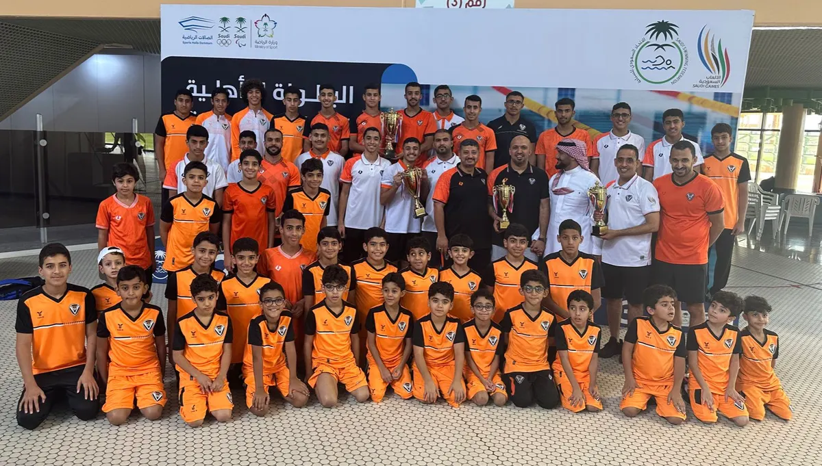 من صفوى.. الصفا يحقق كأس بطولة السباحة لأندية الدمام والهيئات لجميع الفئات السنية
