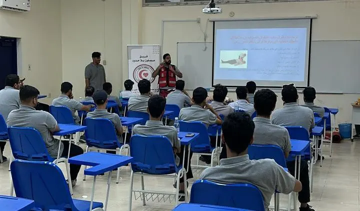 في تقنية القطيف.. «مسعفون» يؤهل 65 طالبًا على الإسعافات الأولية