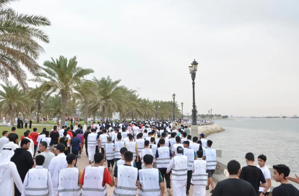 مشاركة واسعة لفعّالية المشي في مبادرة «امش 30» بمختلف مناطق المملكة