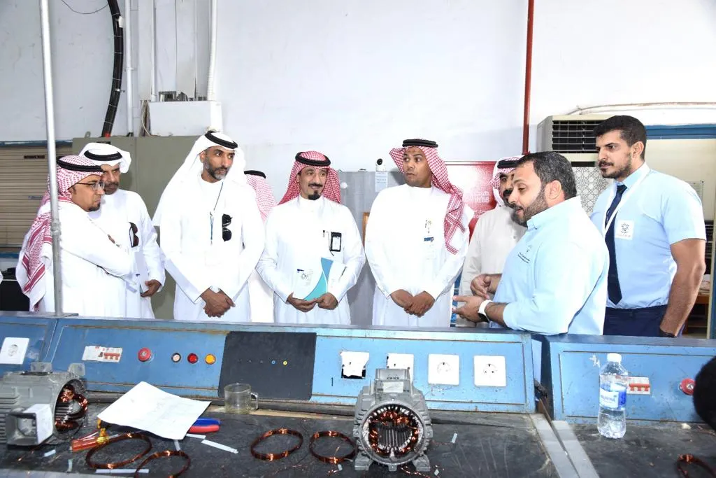 شراكة مجتمعية تجمع ضمان القطيف بالمعهد الصناعي الثانوي بالدمام