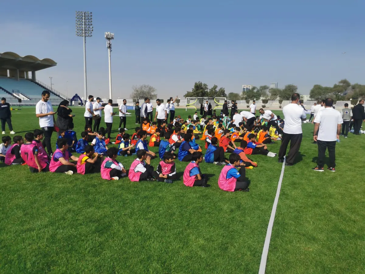 في سيهات.. ضمن مبادرة «كهاتين».. أيتام «سعادة» يشاركون في برنامج اتحاد القدم لاكتشاف المواهب المدرسية