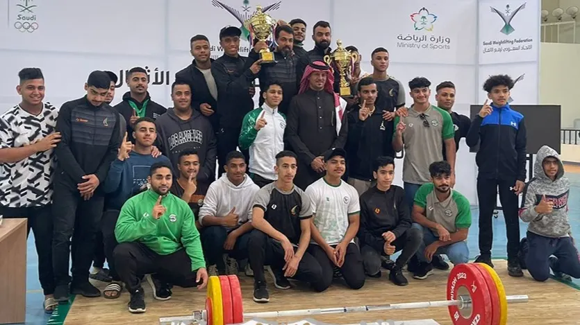 رباعو نور سنابس أبطال للبطولة التمهيدية للناشئين والشباب لرفع الاثقال