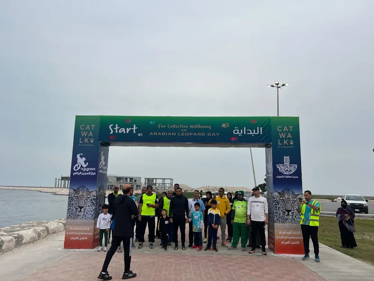بالصور.. القطيف تقطع 7 كيلومترات في كورنيش المجيدية.. حفاظًا على القطط البرية السبعة