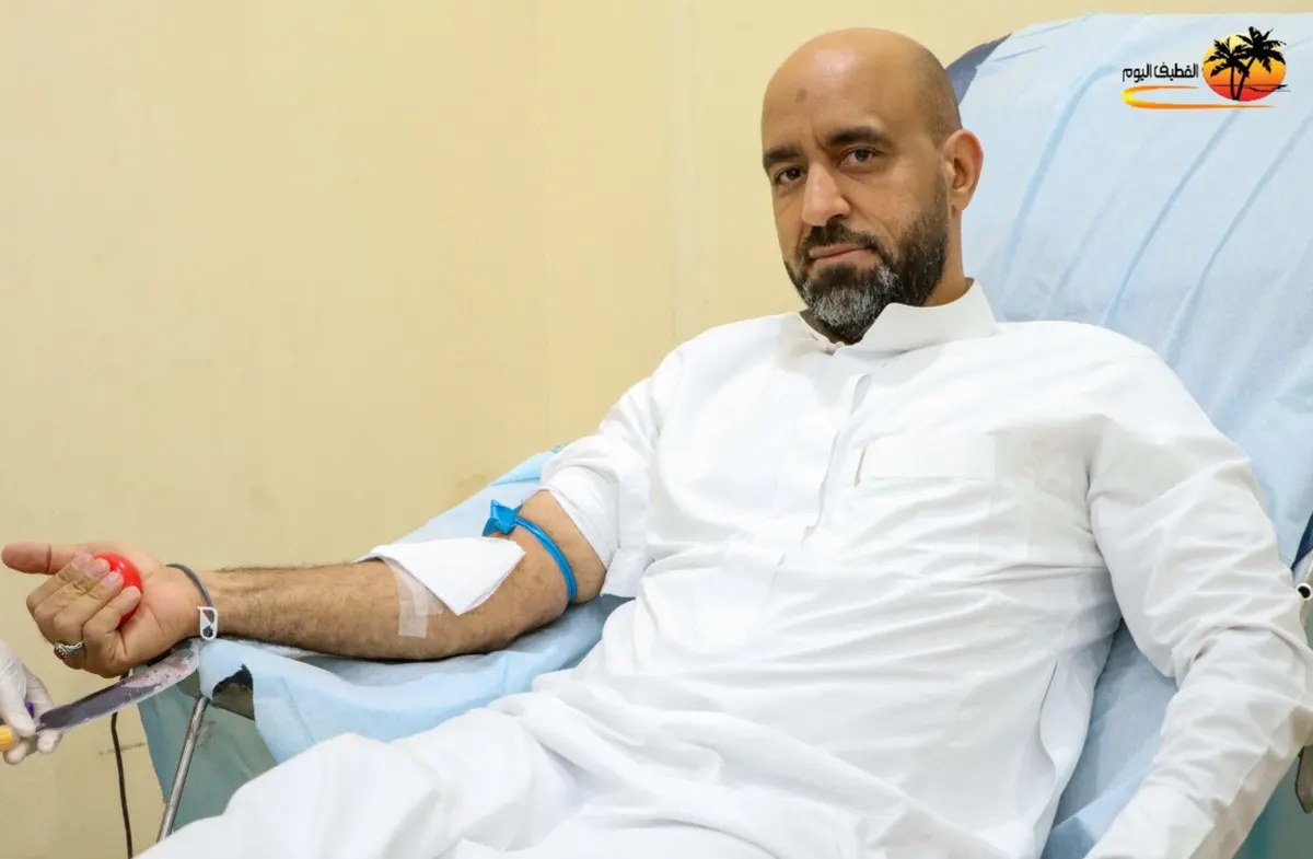 في ثاني أيامها بـ سيهات.. أعداد الراغبين في الخير تزداد.. 106 متبرعين بالدم في «ومن أحياها 18»