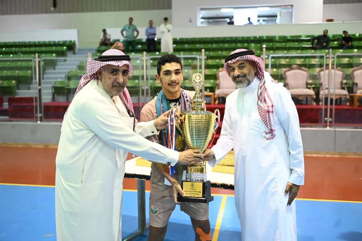 سلام العوامية يتوج بطلًا لبطولة المملكة لناشئي اليد