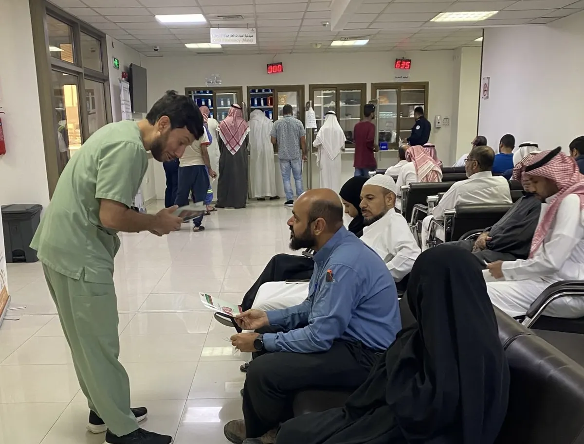 مركزي القطيف يرفع مستوى الوعي.. في يوم السُلِّ العالمي