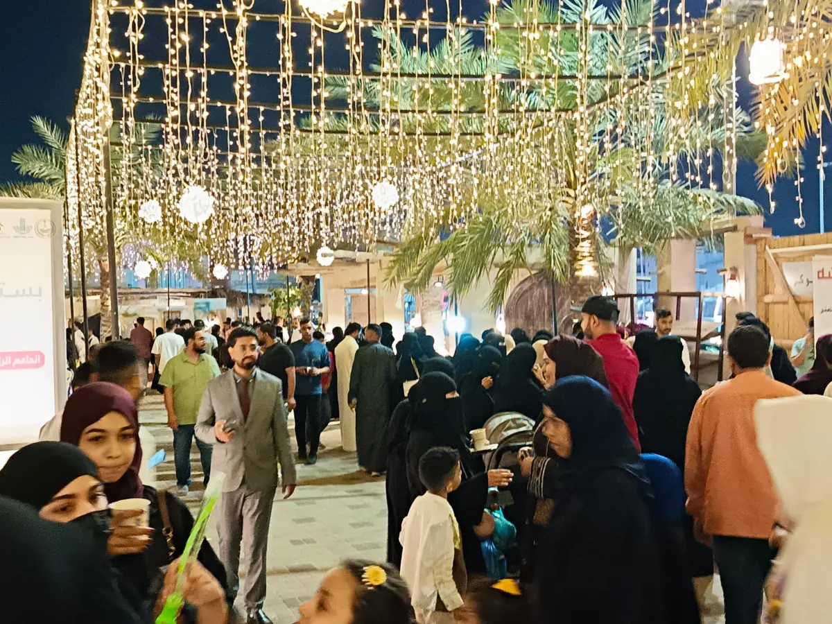 «قرقيعان» بستان قصر تاروت يشهد حضورًا لافتًا