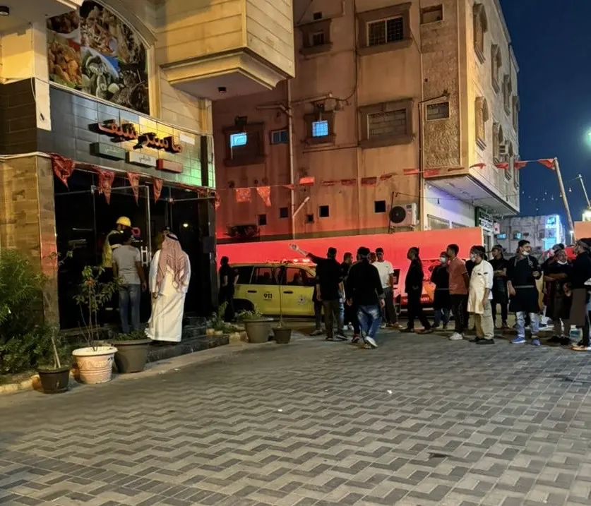 لا إصابات في حريق ماستر شيف بسيهات