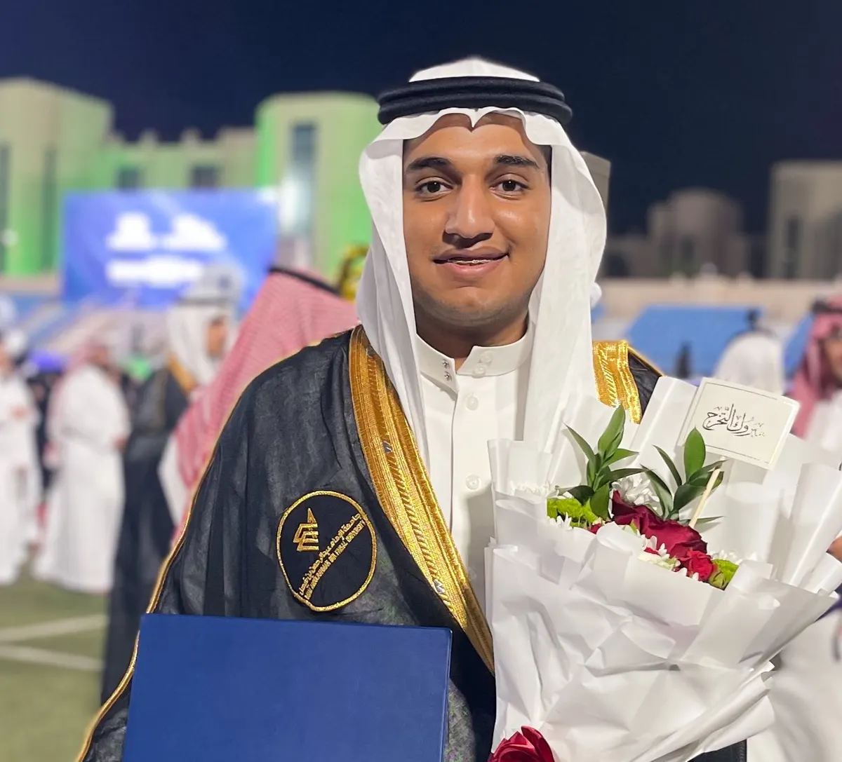 من العوامية.. جامعة الإمام عبدالرحمن بن فيصل تمنح «نعيم العبدالجبار» البكالوريوس في هندسة المباني