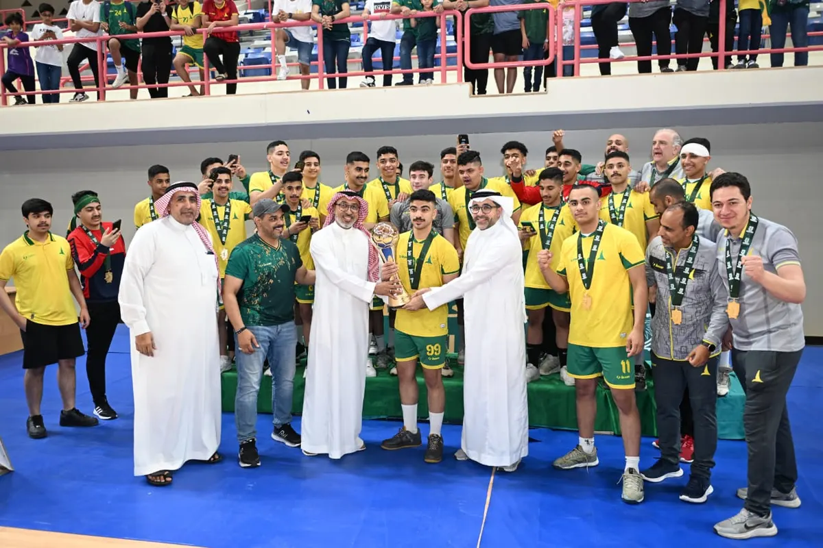 خليج سيهات بطلًا للدوري الممتاز لناشئين اليد للمرة السابعة في تاريخه