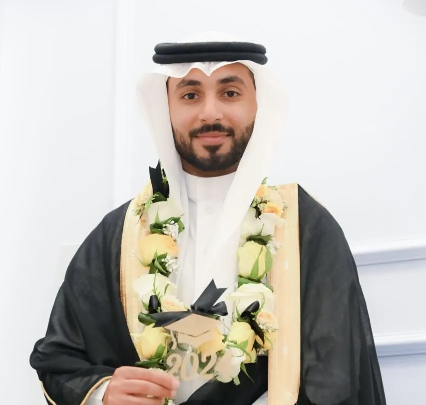 من الخويلدية.. جامعة حفر الباطن تمنح «حسين العلوي» بكالوريوس تمريض
