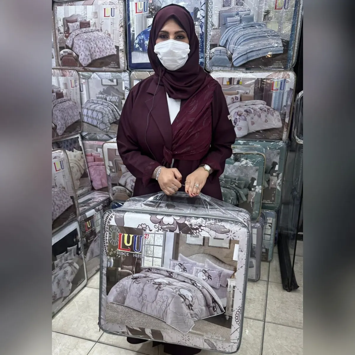 ​​​​​​​​​​​​​​بدءًا من 5 ريالات..فرصة عروض «تحفة العروس» للمفارش والبطانيات بالقطيف