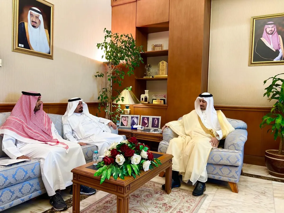 محافظ القطيف يلتقي مدير عام فرع هيئة المواصفات والمقاييس والجودة بالشرقية