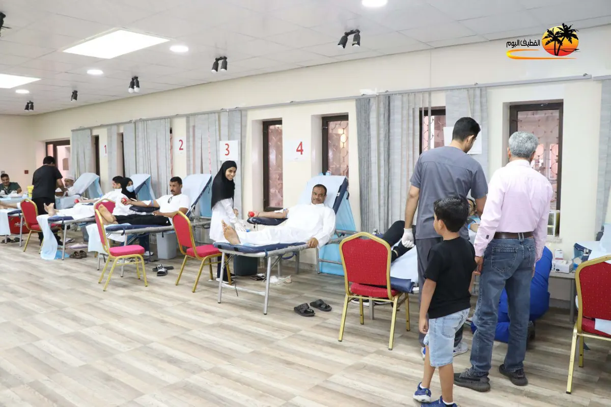 في صفا صفوى.. «عطاؤك حياة» تحتضن 93 متبرعًا بالدم في يومها الأول