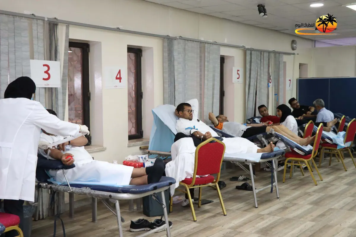 في صفوى.. ثلاثة أيام من العطاء تنتهي بـ363 متبرعًا يرفعون مخزون بنك الدم في مركزي القطيف