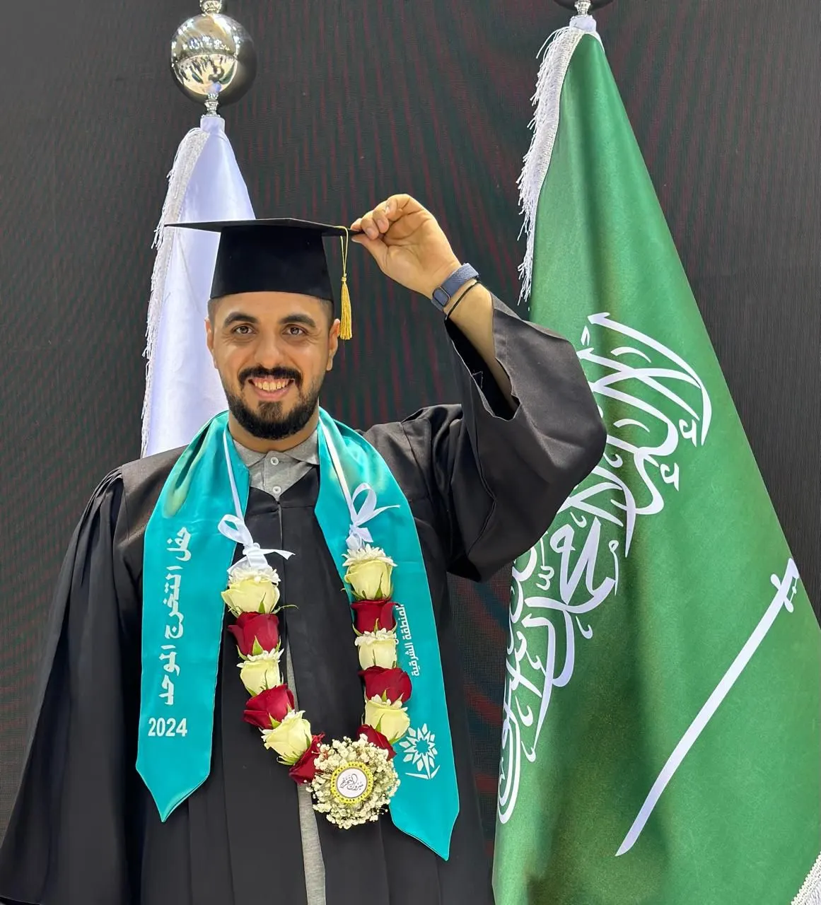 من مياس القطيف.. مع مرتبة الشرف الثانية.. الكلية التقنية بالدمام تمنح «مصطفى الحمالي» البكالوريوس في الهندسة الميكانيكية