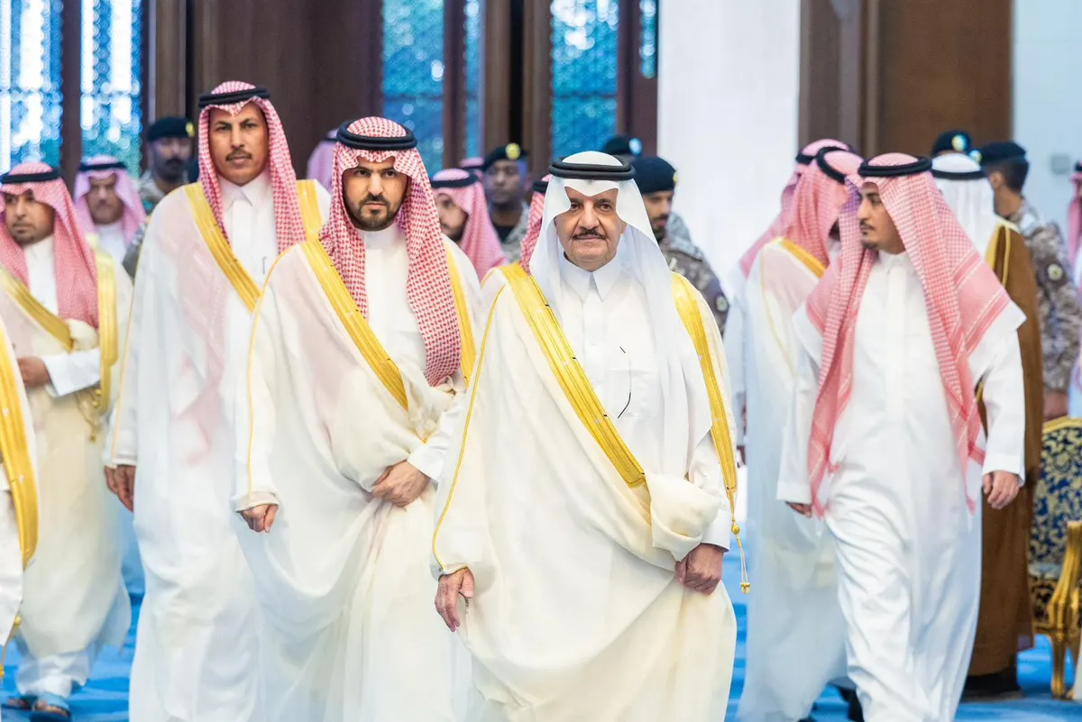 سمو أمير الشرقية يستقبل المهنئين بعيد الأضحى المبارك
